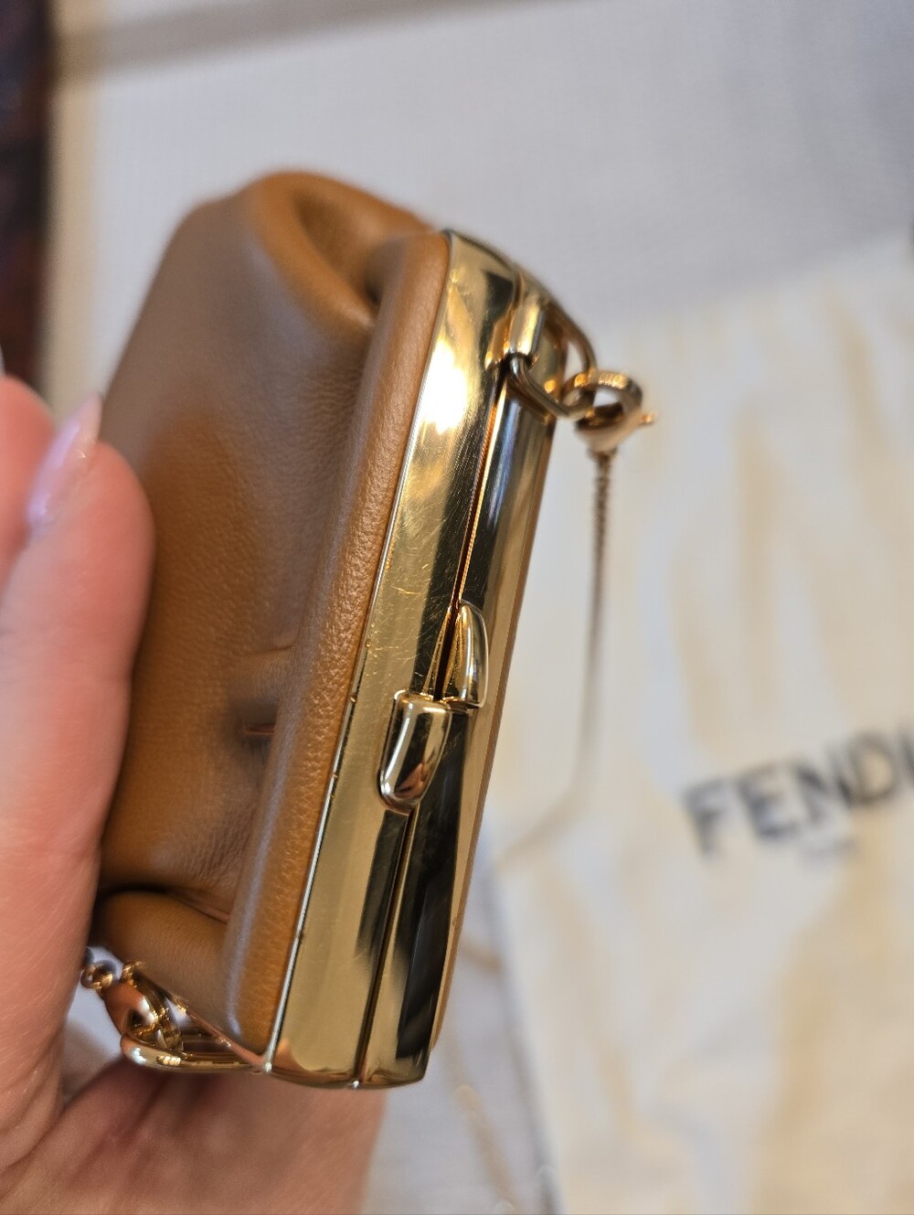 FENDI NANO WITH CHAIN - Picture 8 of 11